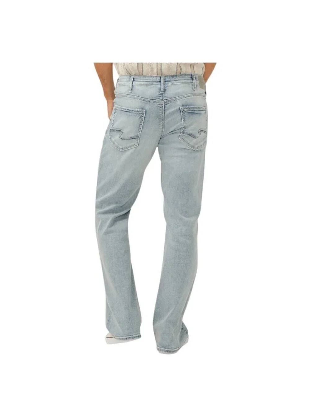 Silver Jeans The Zac Bootcut Jeans Blue Size 30 x 30 Minimalist Classic Casual